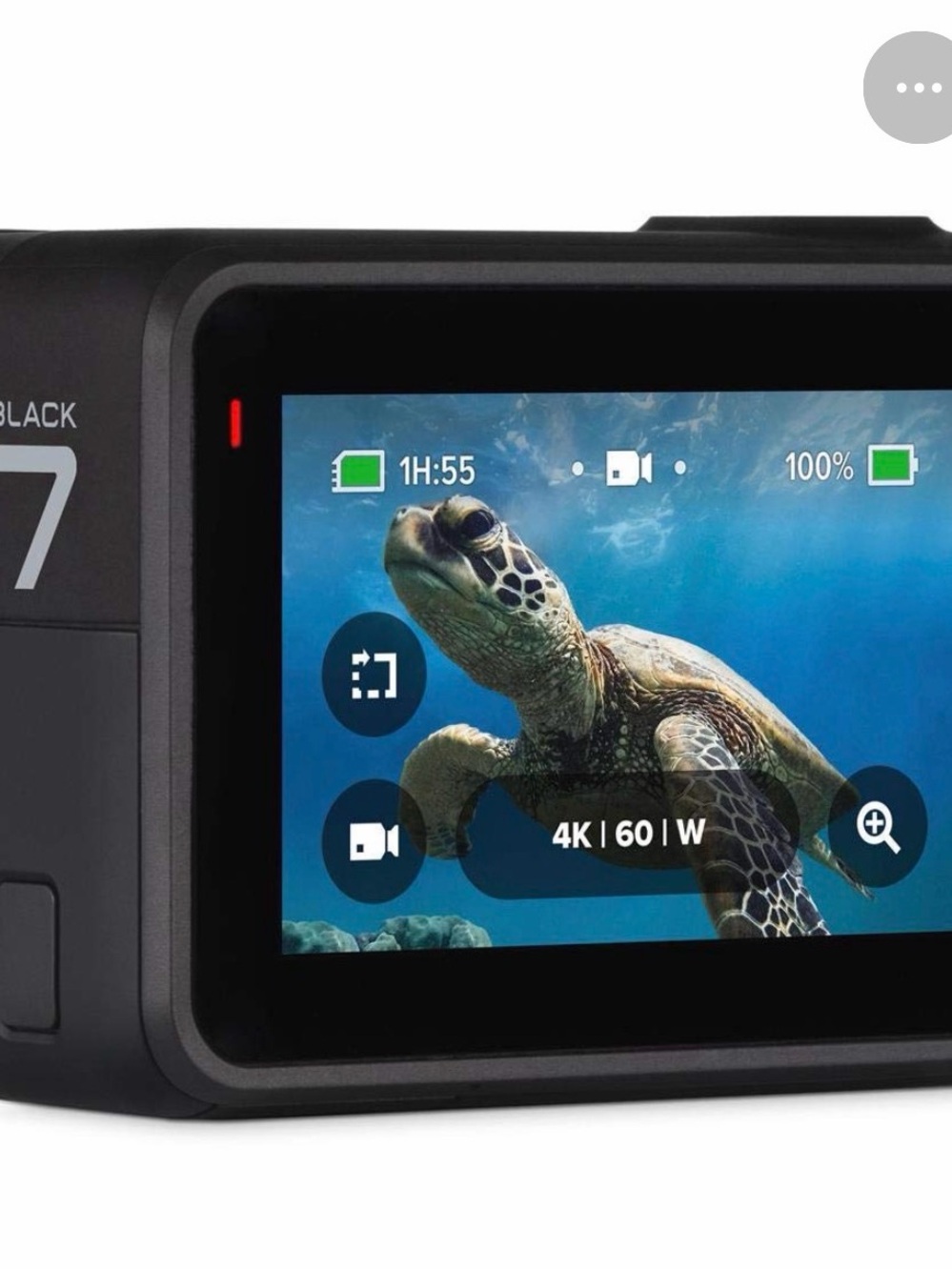 GoPro Black Action Camera with Touchscreen Display